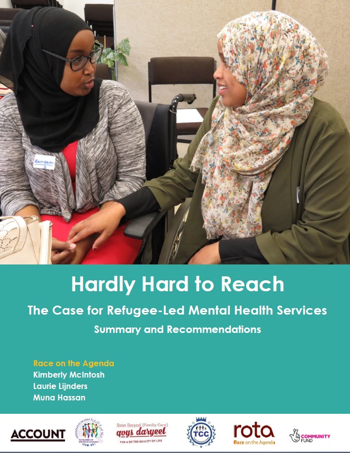 Report arguing the case for refugee-led mental health services
